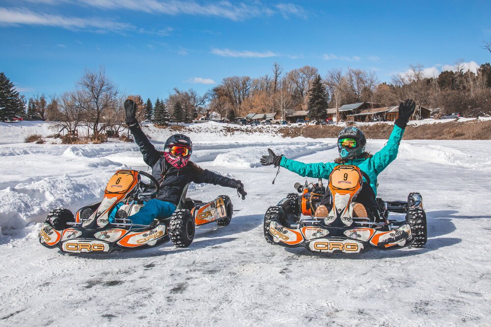 ice driving and ice karting in courchevel