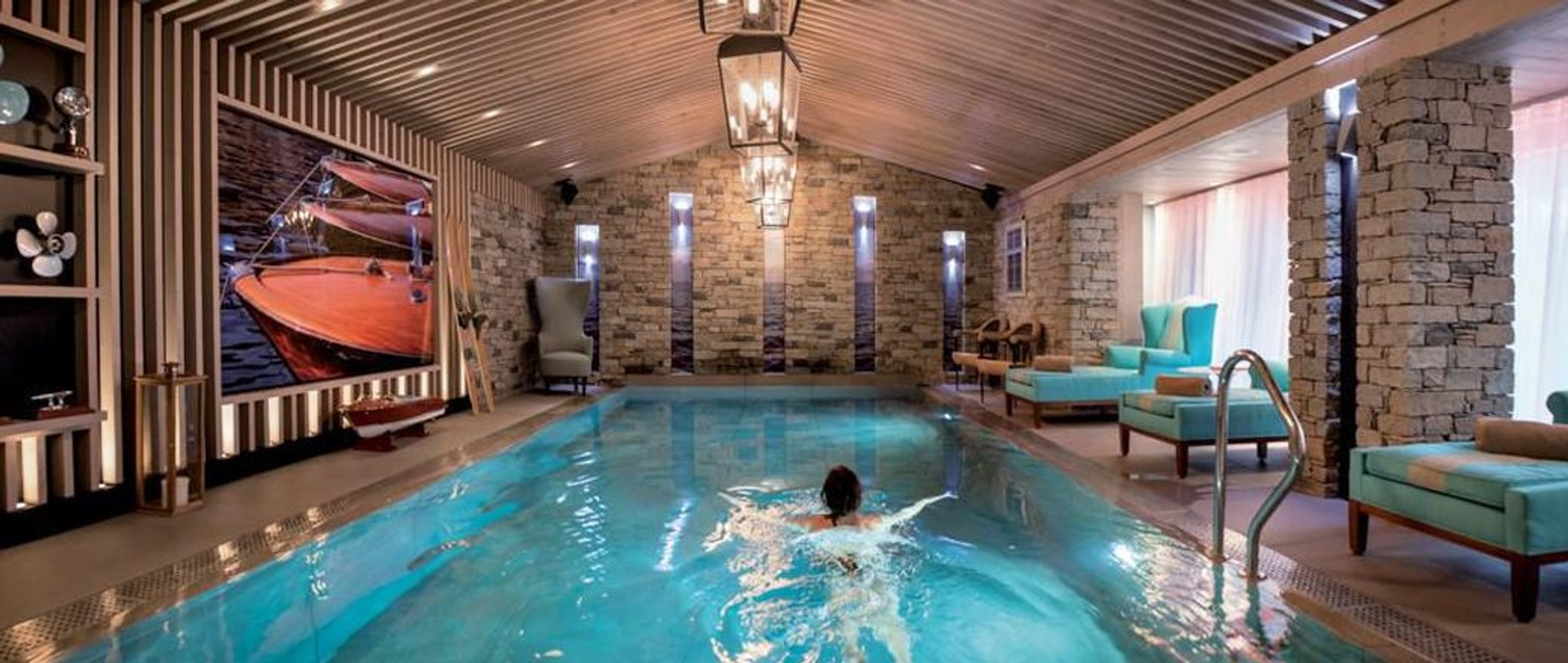 Spa & pool in the Alps