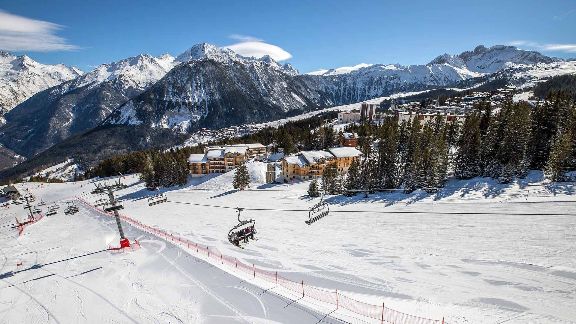 Car Parking in Courchevel
