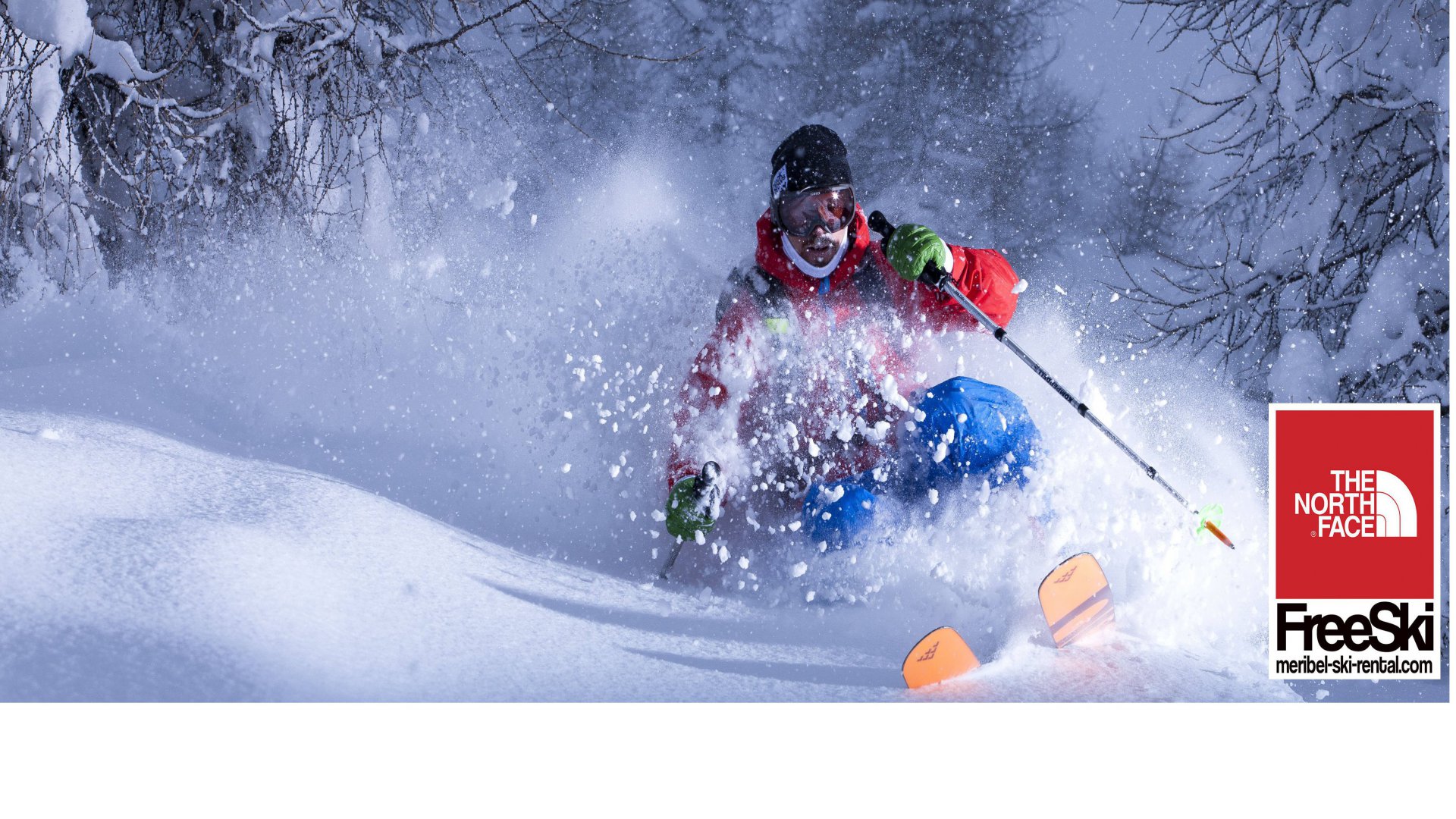 Competition - Book Before 30th Nov and Win a Pair of Skis - donated by our Partners at North Face
