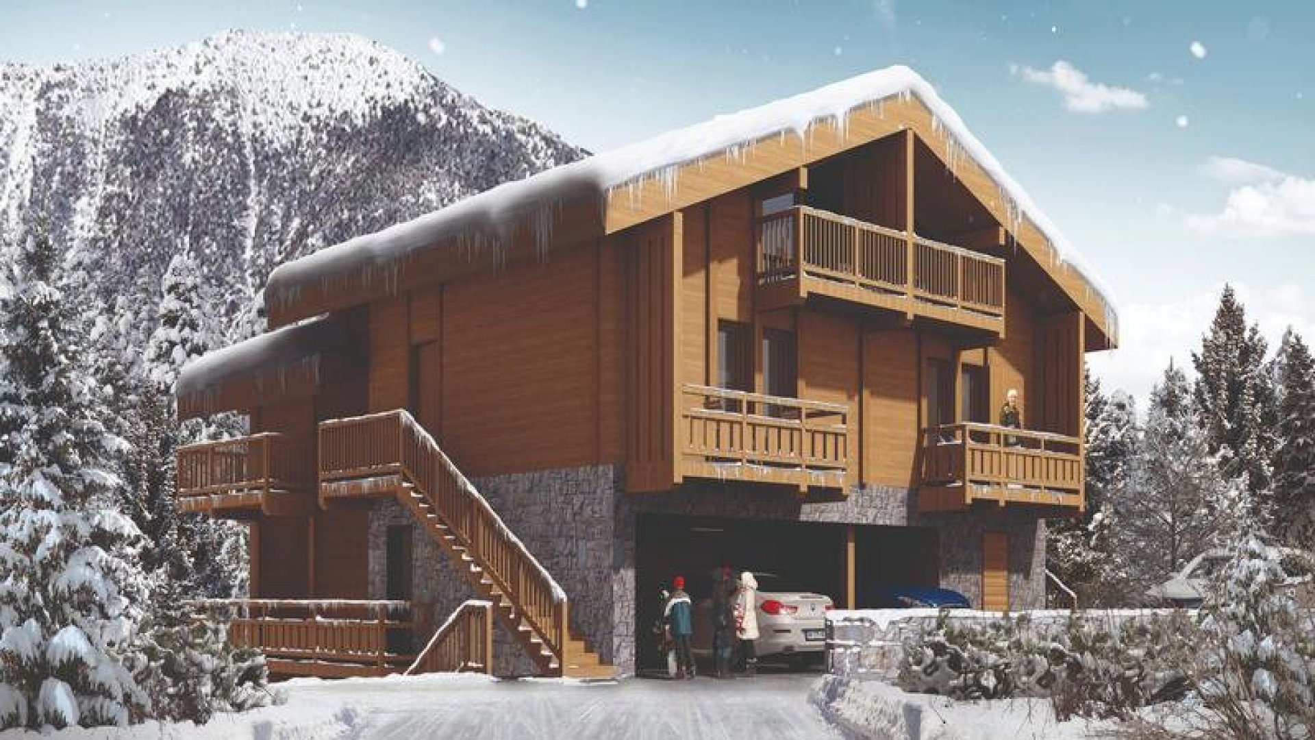 2 bedroom new build apartment for sale in Courchevel
